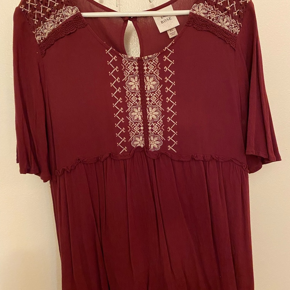 Knox rose blouse